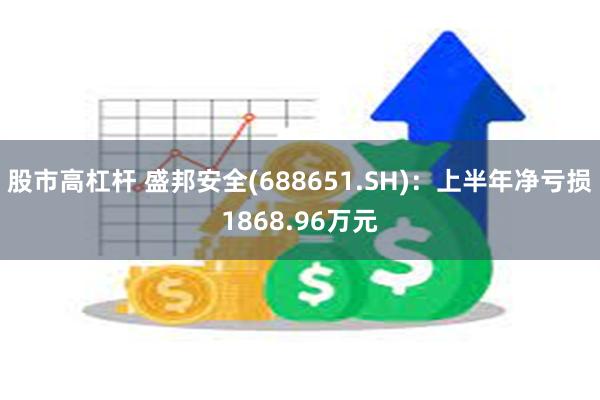 股市高杠杆 盛邦安全(688651.SH)：上半年净亏损1868.96万元