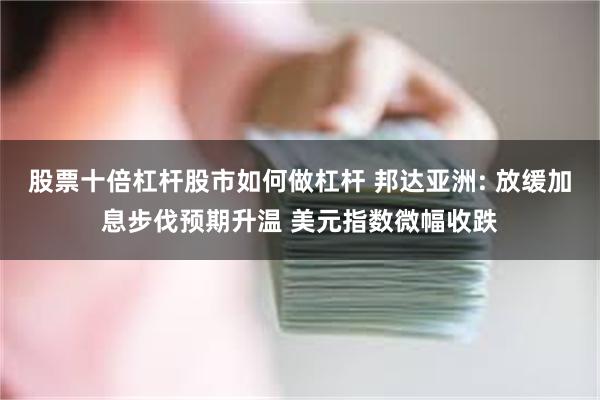 股票十倍杠杆股市如何做杠杆 邦达亚洲: 放缓加息步伐预期升温 美元指数微幅收跌