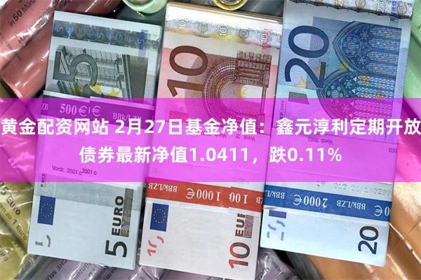 黄金配资网站 2月27日基金净值：鑫元淳利定期开放债券最新净值1.0411，跌0.11%